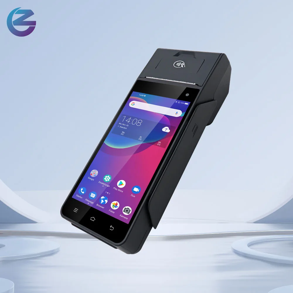 Best 4g mobile bus payment Android credit sim card wifi handheld point of sale lottery pos terminal pda