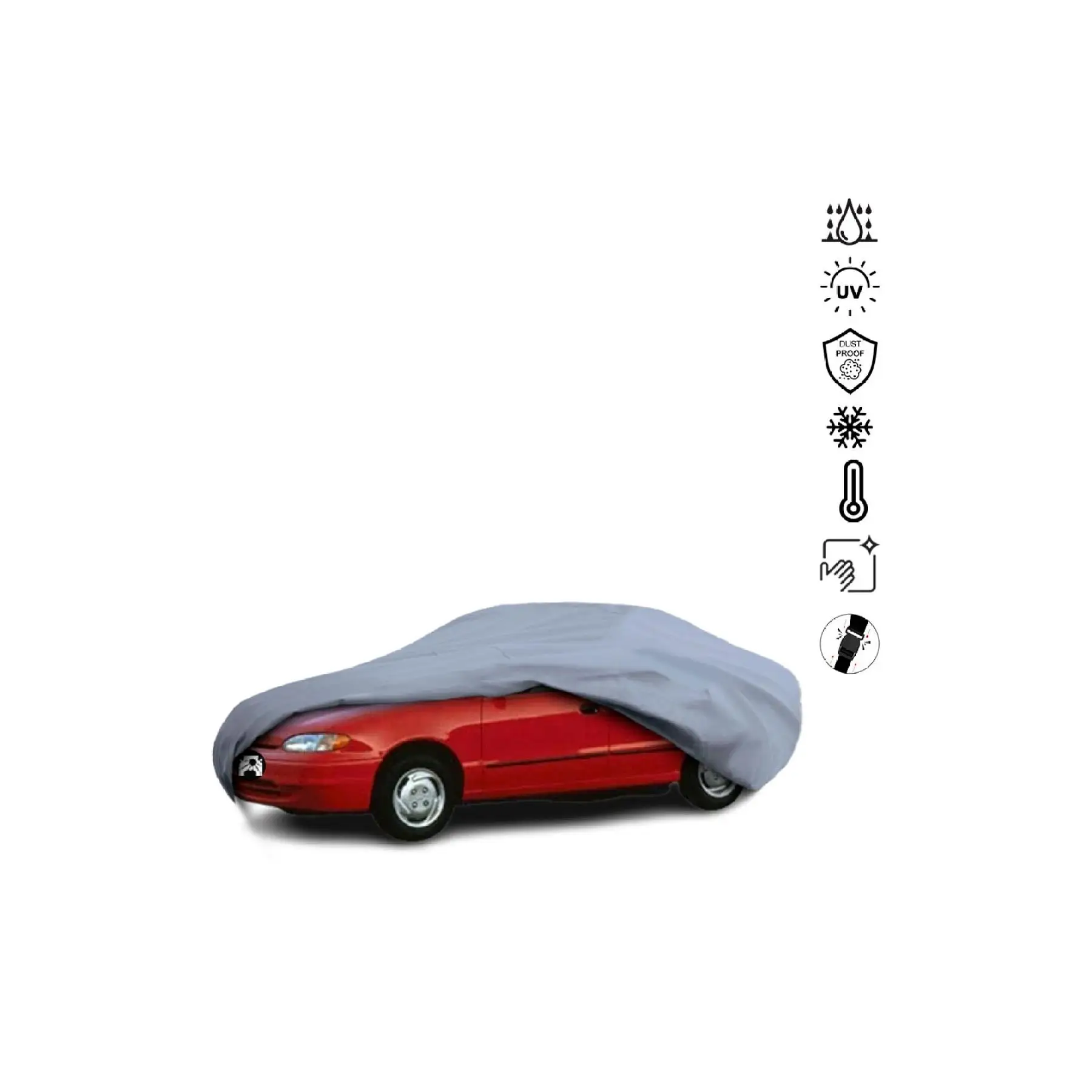 Hyundai Accent 1 Sedan (1994-2000) Miflon Waterproof Car Tarpaulin with UV Protector