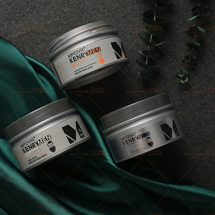 Huati Sifuli MPOYR Beard Wash Shampoo and Conditioner Beard Grooming Nourishing Moisturizing Men Beard cream mud Care Clean