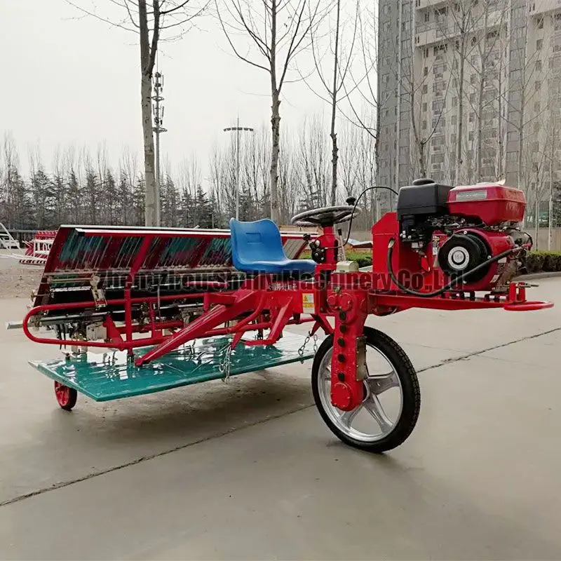 Factory direct sale double planting arms paddy rice transplanter in pakistan