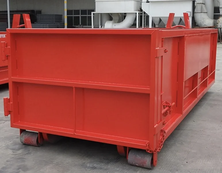 20 yard 16 cbm  hook lift bin Skip garbage sorting and recycling bin refuse classification  collector