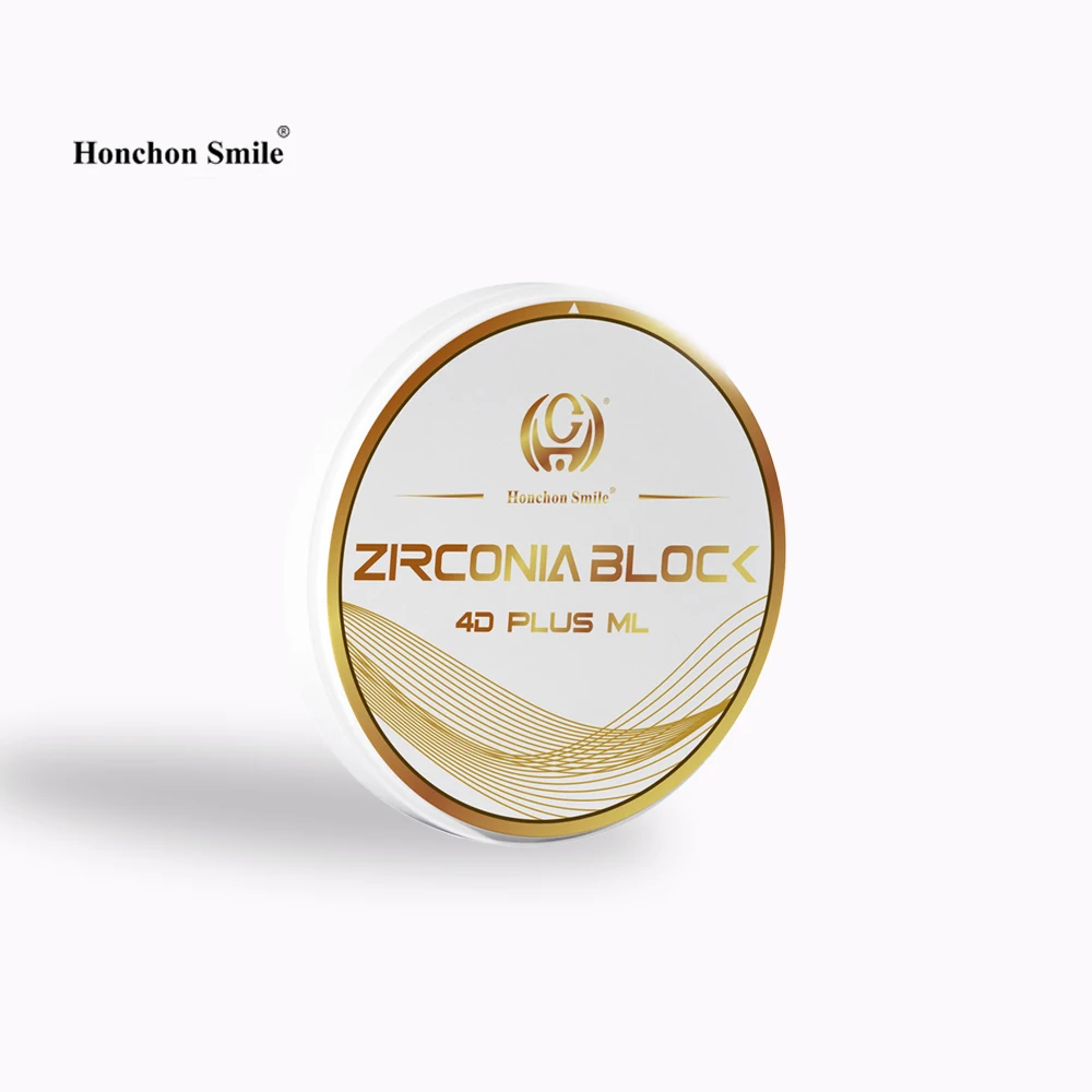 98x14 B2 4D Multilayer Zirconia Dental 98mm, Implant Orthodontic Materials, Composite Dental Cad Cam Lab Zirconia Block