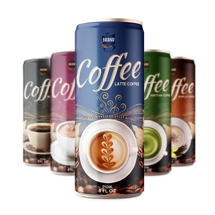 Private Label OEM Coffee Drink from Vietnam Vietnamese Ice coffee from Best quality Wholesales Vanilla Latte Matcha Flavors
