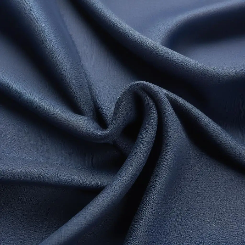 Black and Navy GRS , Recycled post-consumer Nylon product, twill , PU coated , N100DxN200D , suitcase, bags, industry