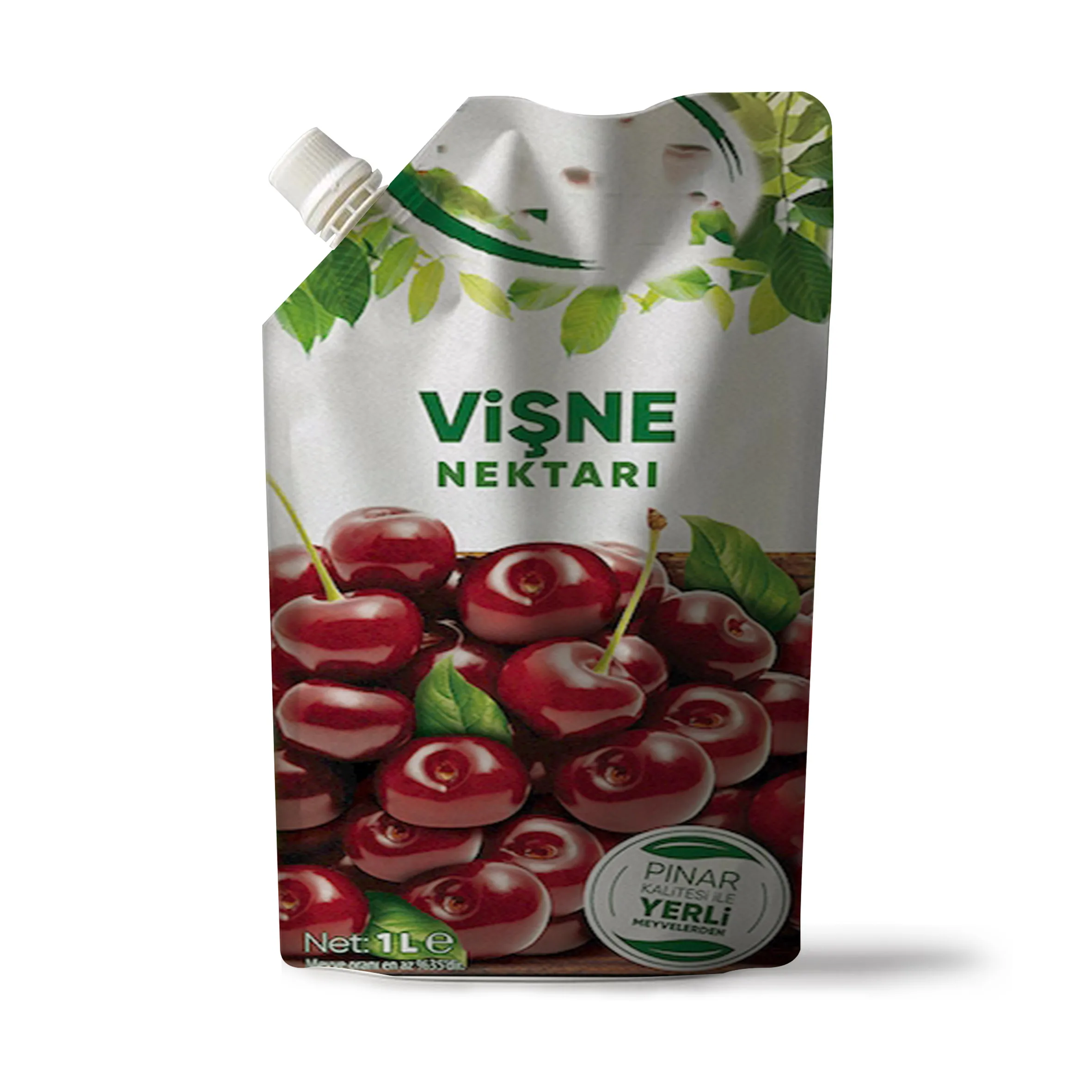 Custom Printed Liquid Milk Juice Spout Bag Plastic Packaging With Spout Food Squeeze Bag Portable Self Standing Beverage Bag