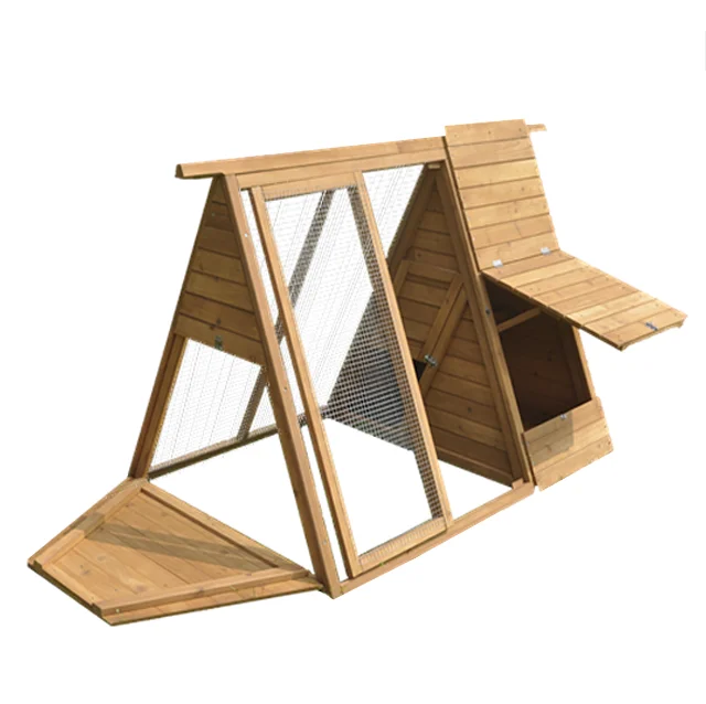 SDC036 mobile chicken coop wooden chicken coop