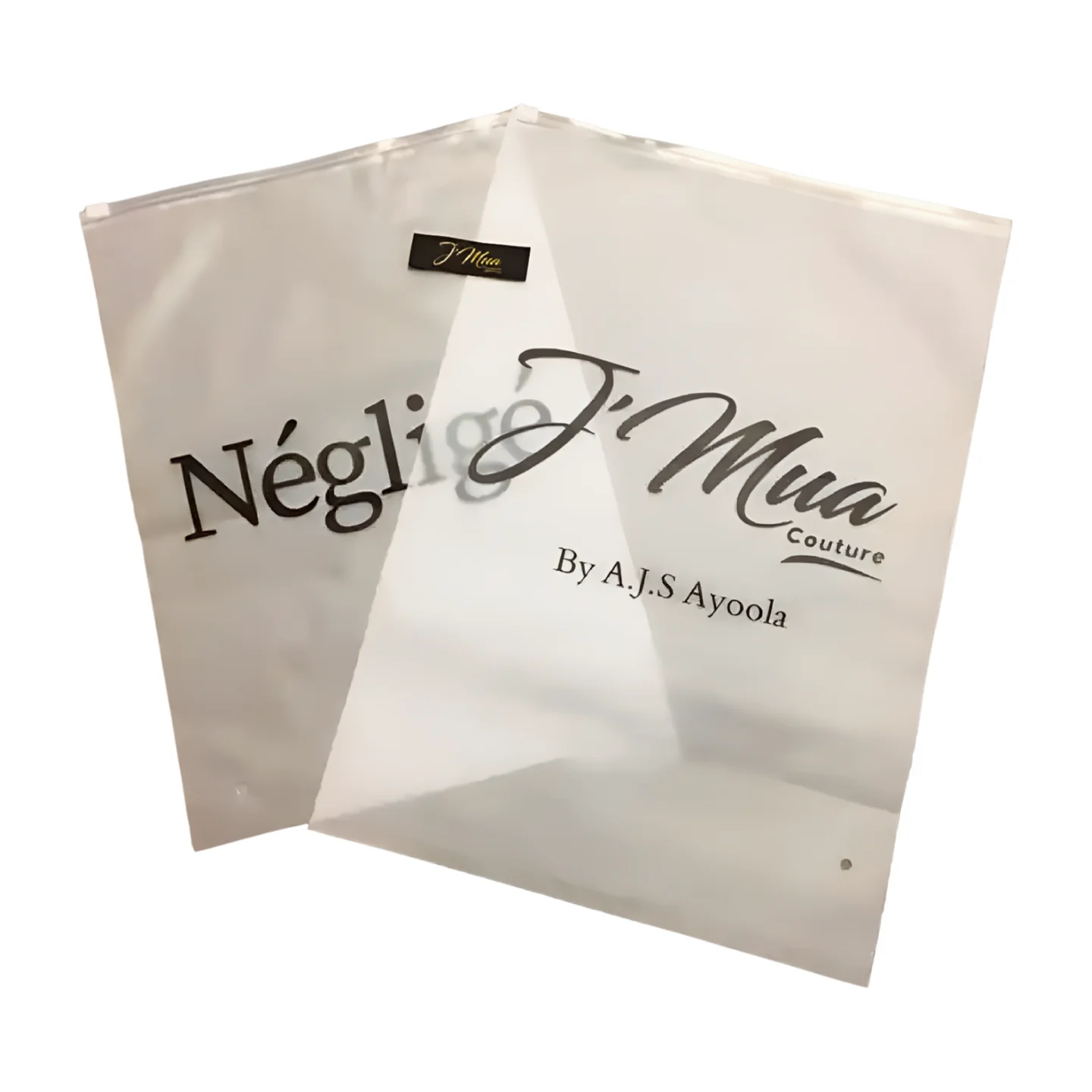 High Quality Custom Size Zip Lock Bag Garment and Food Package Gusset Pouch with Heat Seal Handle Zipper Bracelet