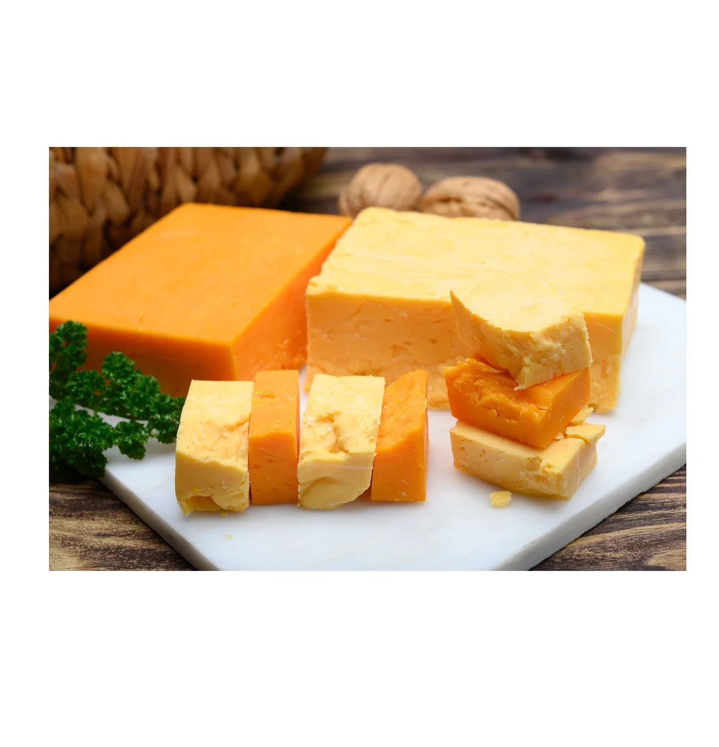 Желтый светлый блок упаковки оптовая продажа высококачественный сыр Cheddar/свежий Халяль Cheddar