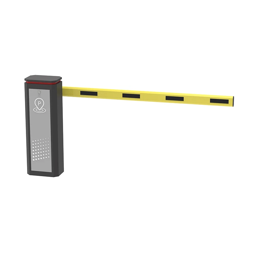 180 degrees folding boom barrier gate Automatic Boom barrier gate with car parking ticket machine remote work gate barrier