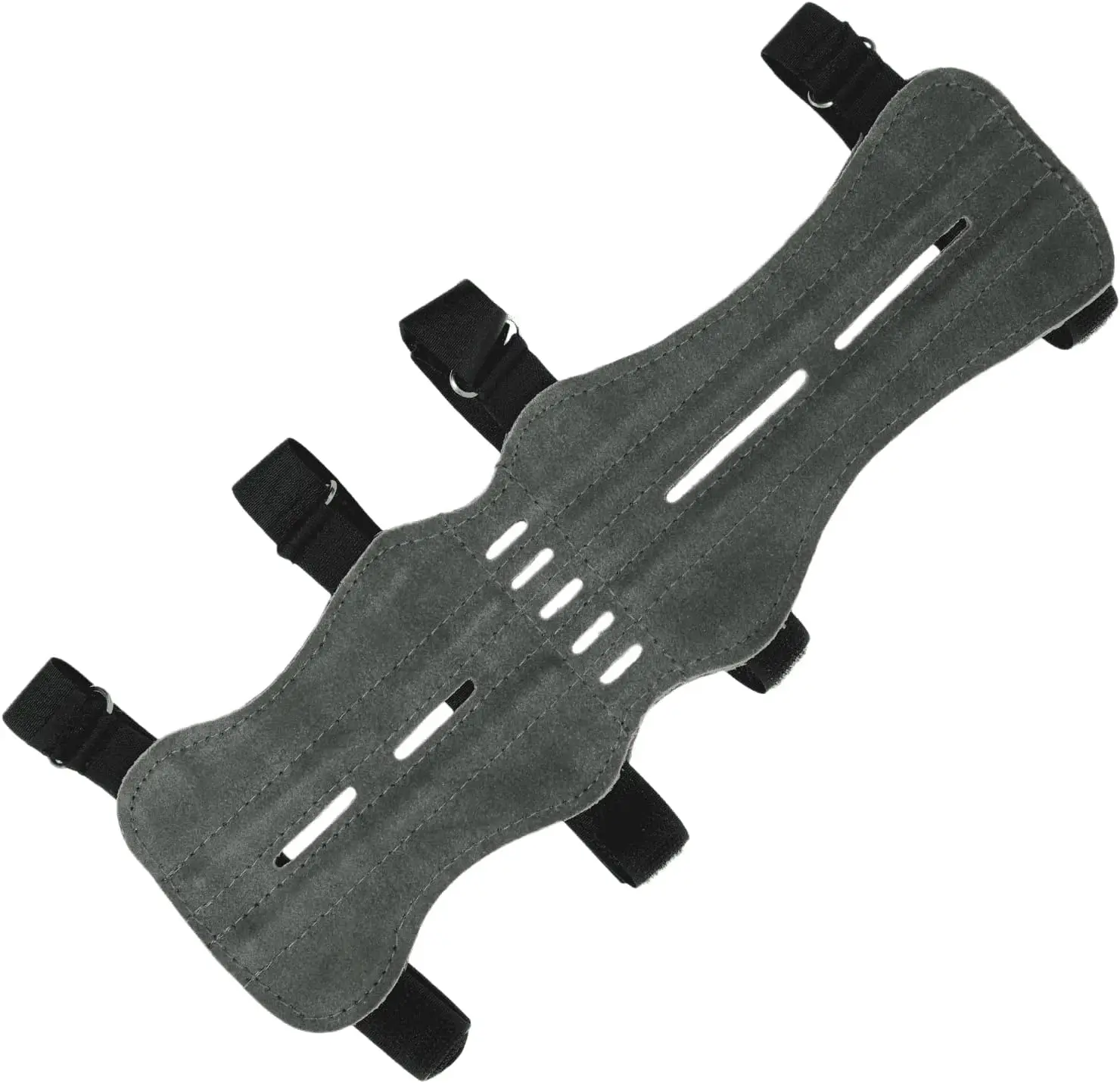 Imra Impex Adjustable Cow Suede Leather Archery Arm Guard Reinforced Protection and Flexible Design for Shooting Bows Arrows