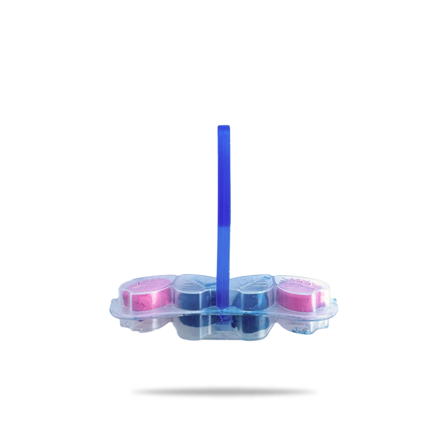 WC cleaner block magic toilet cleaner deodorant blocks toilet flush fragrance cleaner with blue water double set