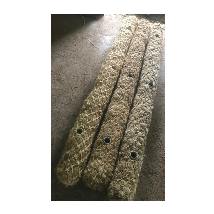 Лучшая рыночная цена топ продаж 100% чистый контроль эрозии материал кокосового волокна бревна от лучшего поставщика