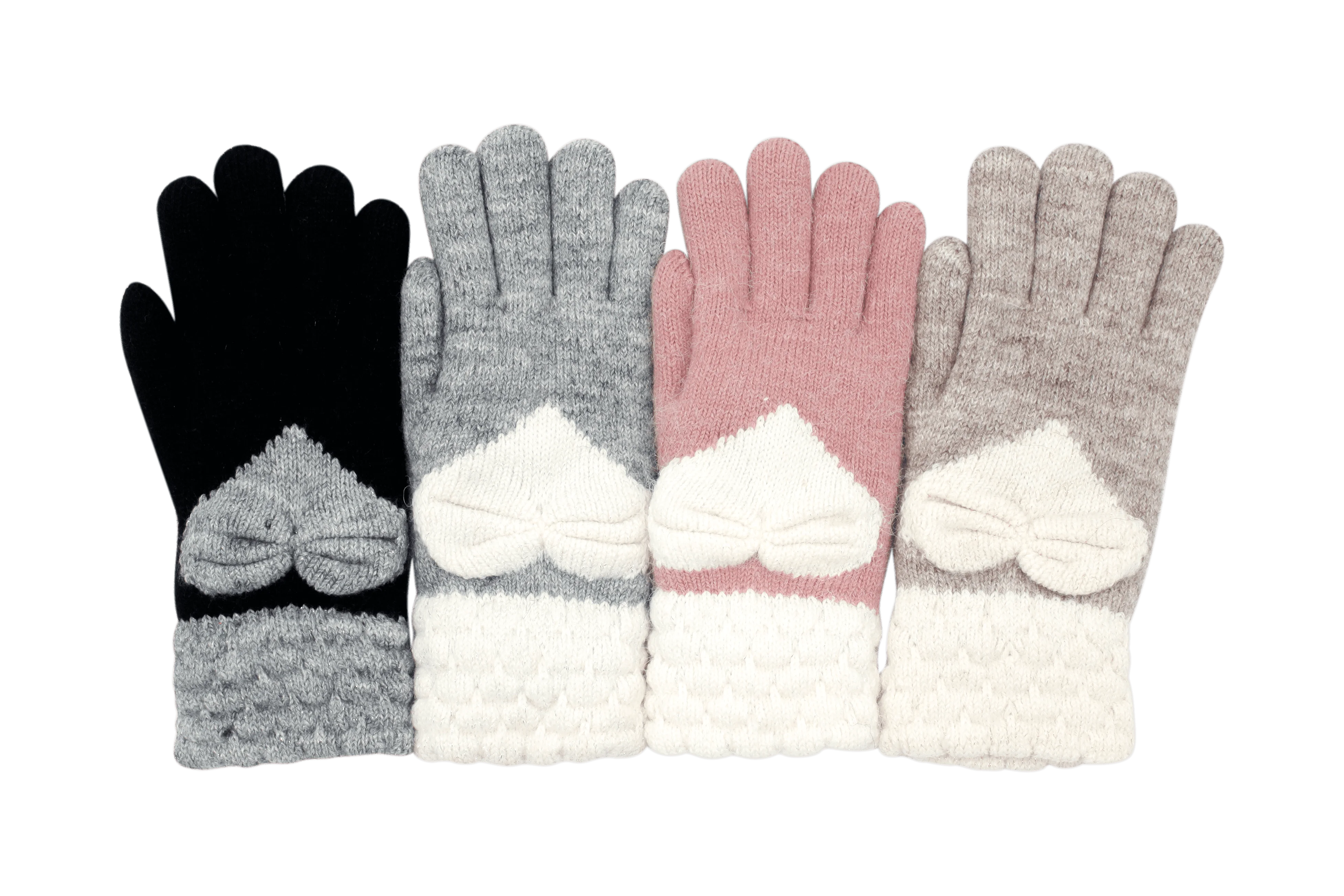 Warm Winter Knit Gloves