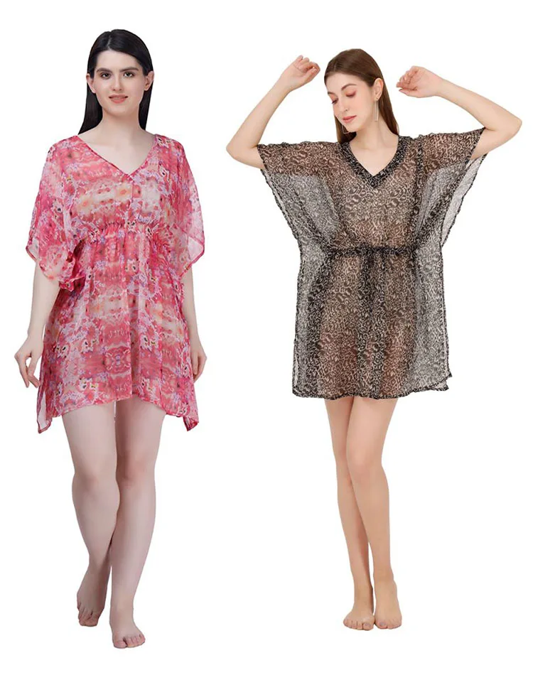 Женский пляжный купальник с 100% и принтом