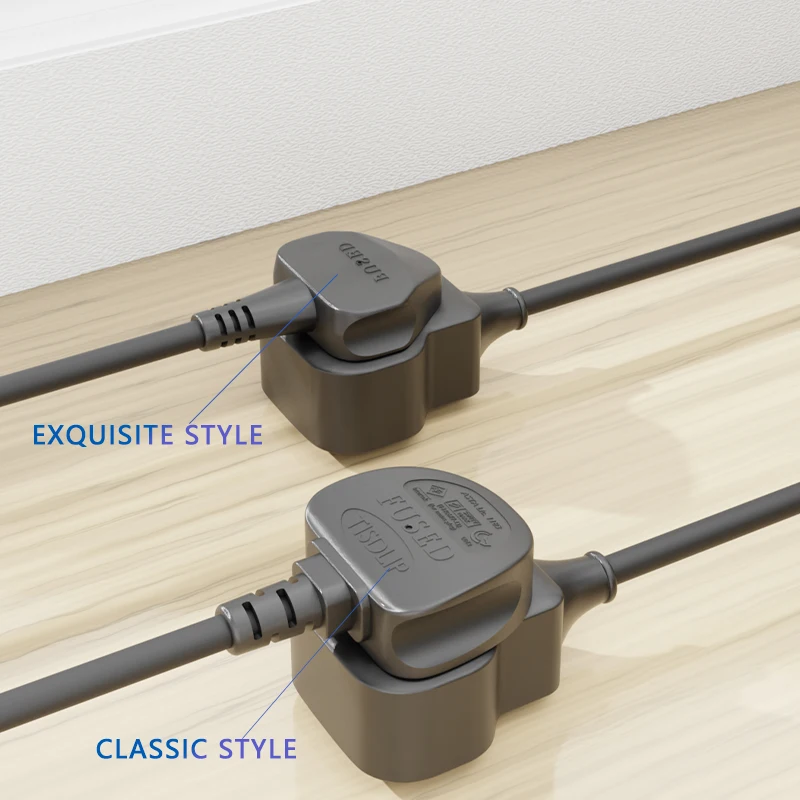 Customizable PVC wire Pure copper core electric outlets plugs surge Indoor and outdoor waterproofing power strip universal