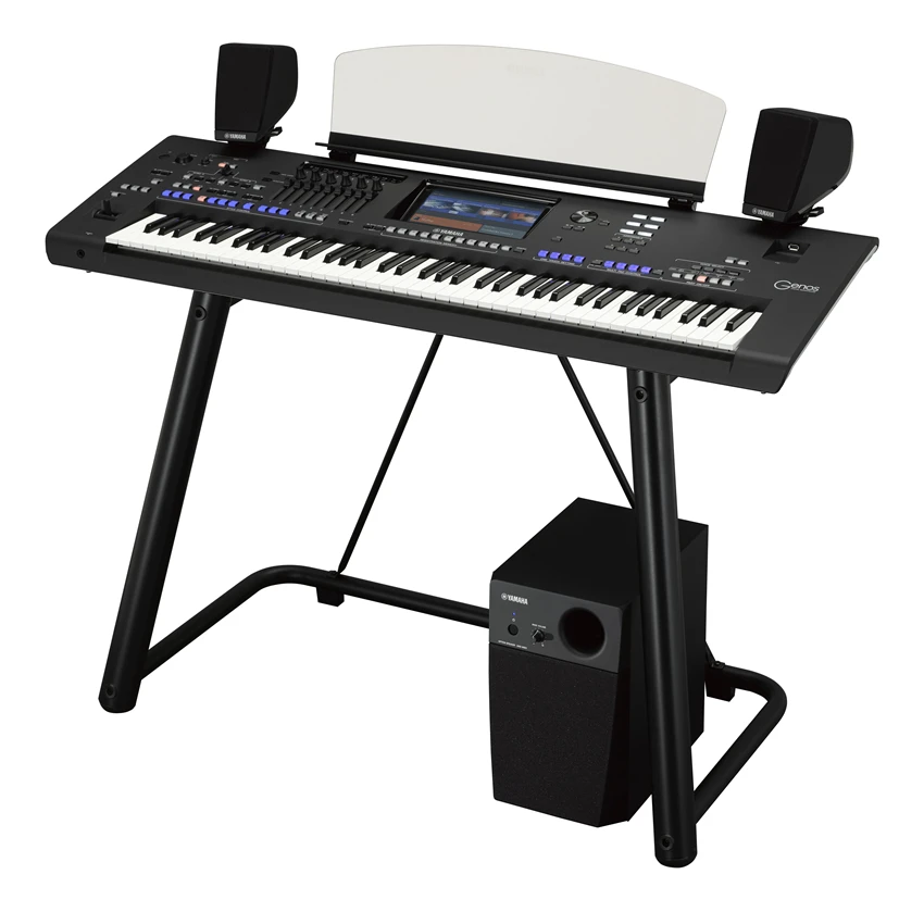 Yamahas GENOS COMBO Original Keyboard 76-key Arranger Workstation original and brand new L7B with GNS-MS01 Speaker System