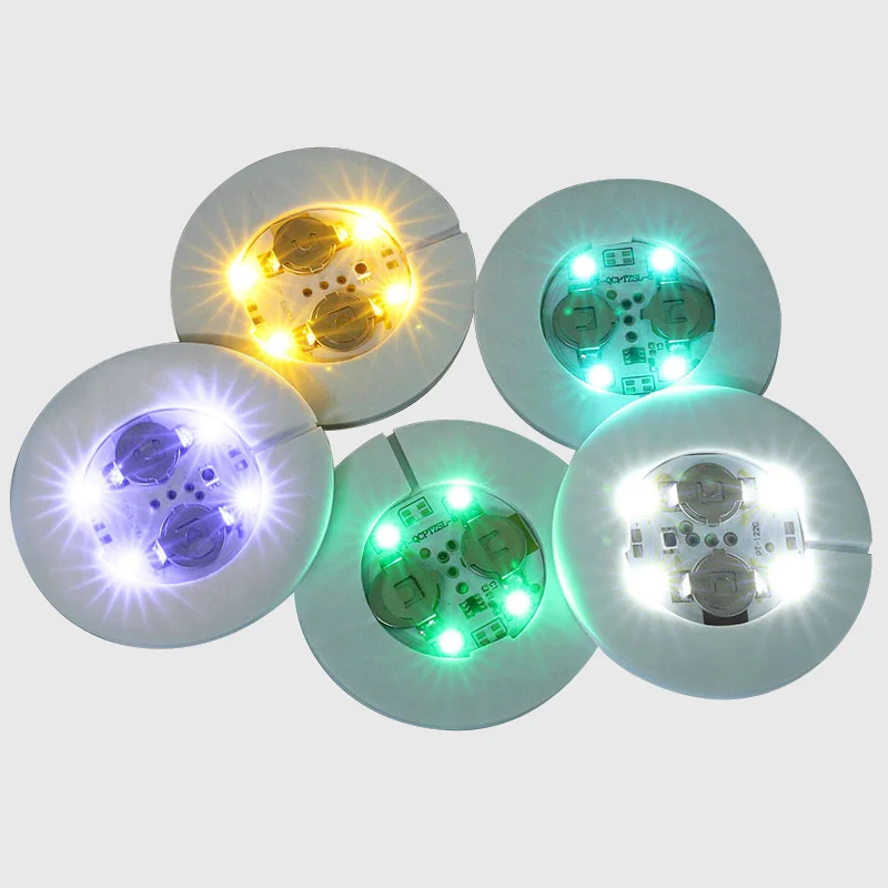 Small LED Lights Liquor Bottle Display Sticker Lights Liquor Bottles Decorations Light Stickers Bottle Presenter For Night Club