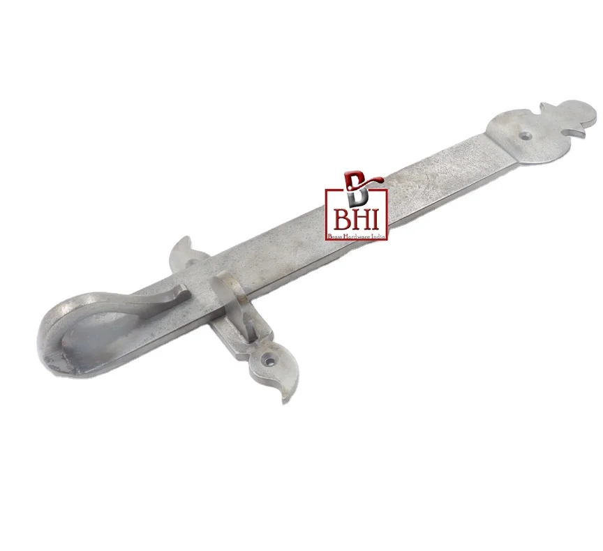 CAST IRON DROP LATCH SET DUTCH STYLE ANTIQUE DESIGN