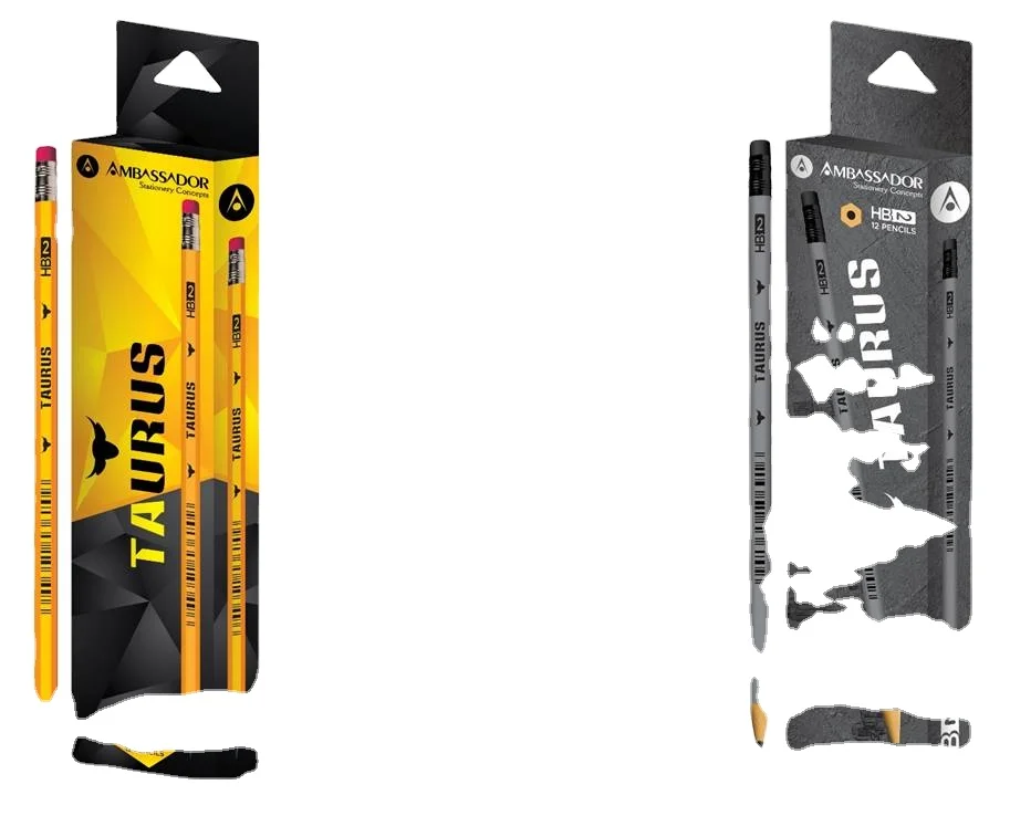 Taurus wooden pencils Skillful Manufacture Colorful School Office Stationer from Indian Exporter