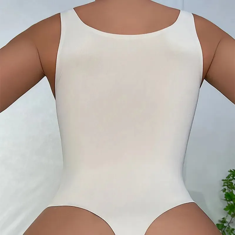 Body Suits Women One Piece Backless Bodysuit Jumpsuit With Halter Neck For Women Sublimation Play Suit & Jump Body Suit Women