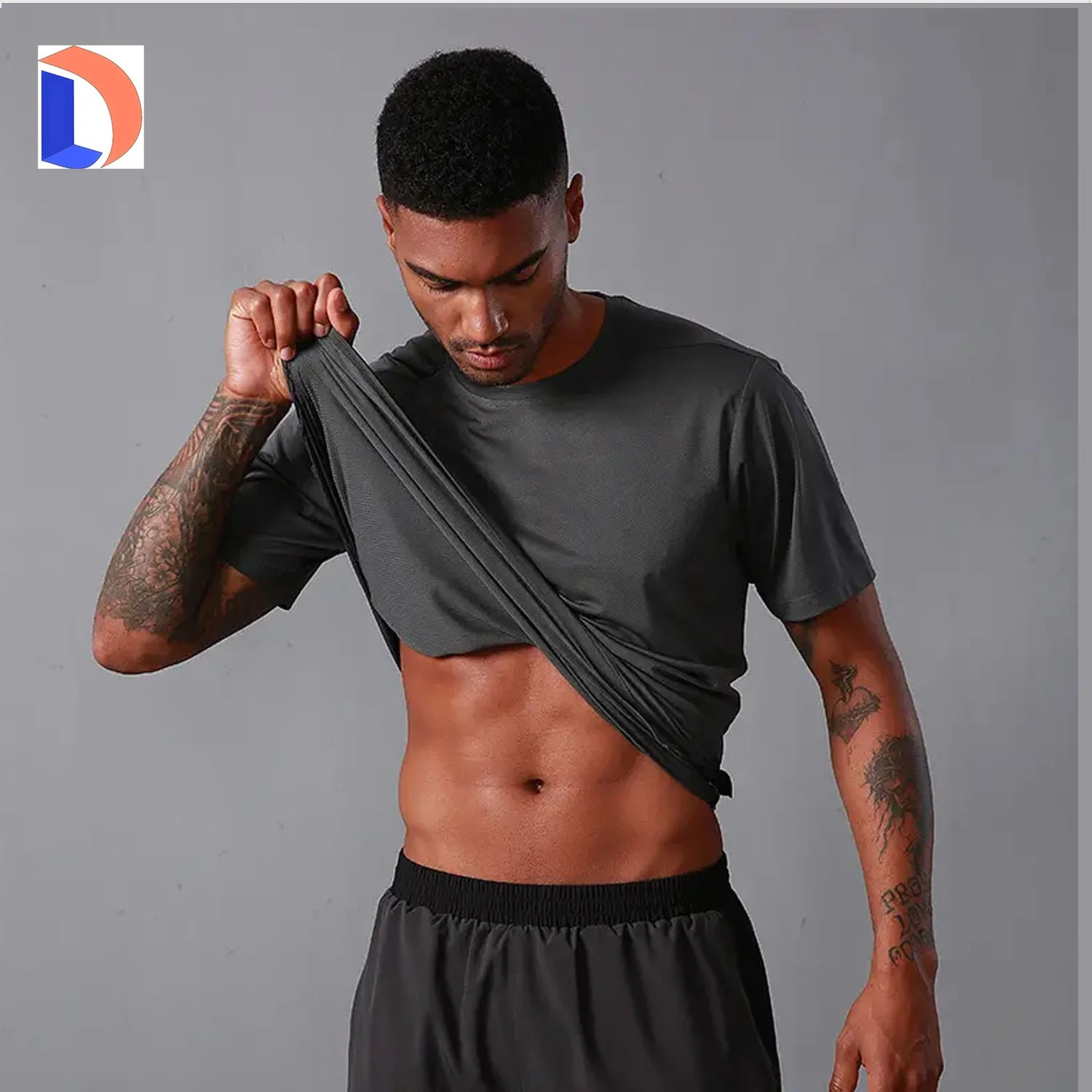 Sports Gym T-Shirt Tops Workout Fitness Wear Training Running Shirts Gym Shirts Manufacture By Divine 9