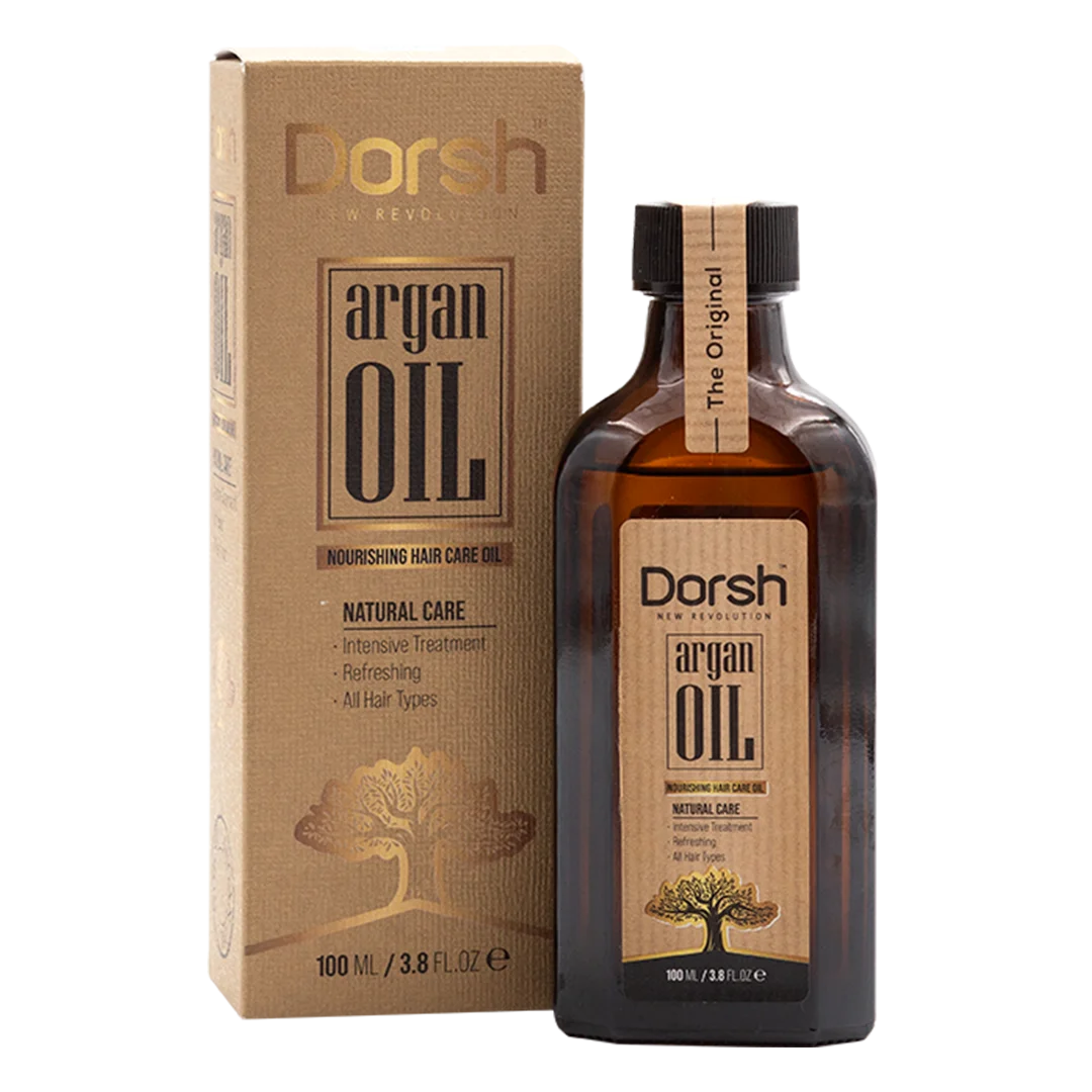 DORSH ARGAN OIL 100 ML Strong and Silky Hair Hair Care Product Premium Hair Oil - From Turkey