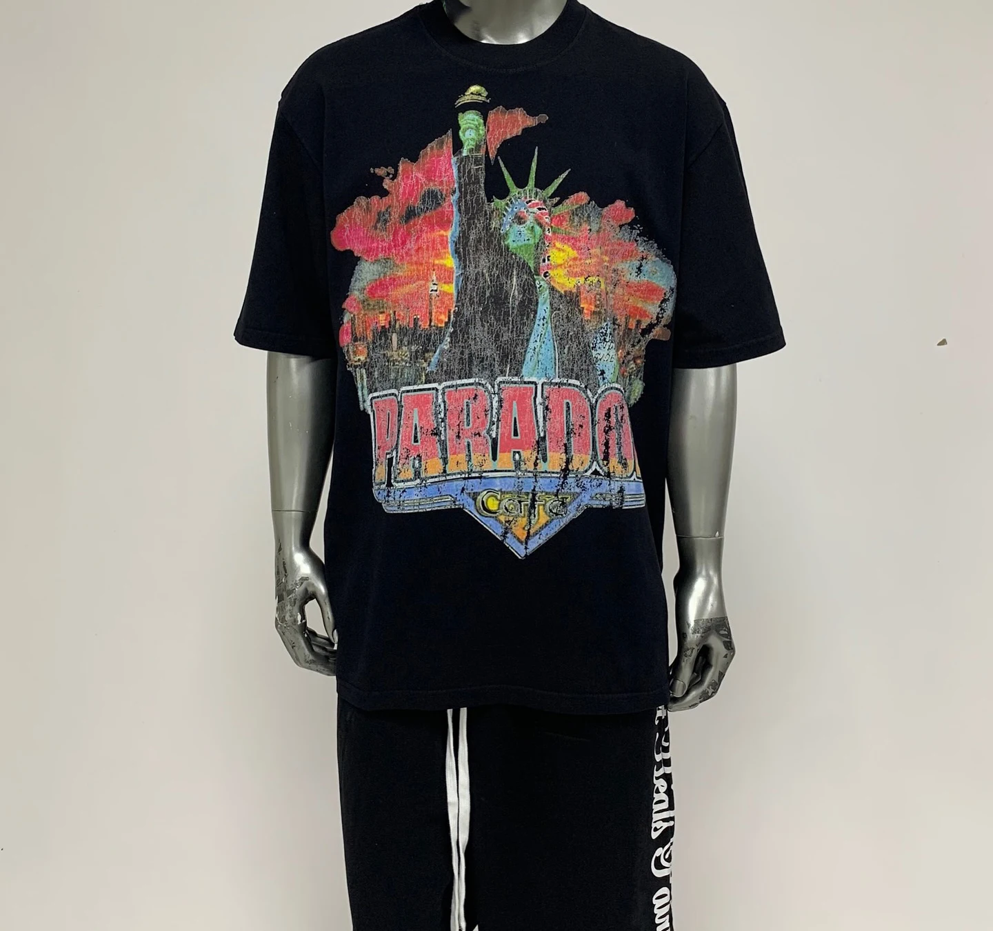 Top Quality New style brand Fashion Designer T Shirt Men Trendy Loose Printed Tshirt Casual sports T-shirt