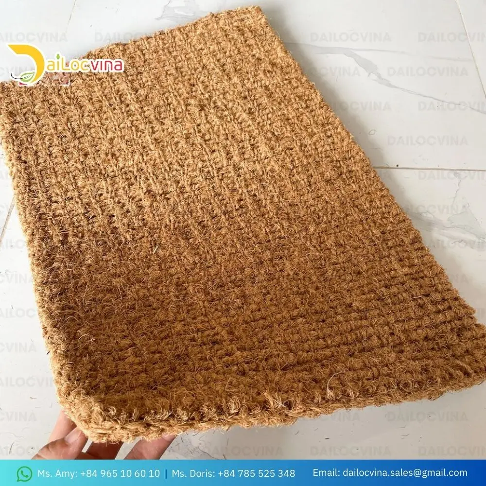 COCONUT COIR DOORMAT USED FOR PREVENTING SLIPPING KEEP DIRT INSIDE
