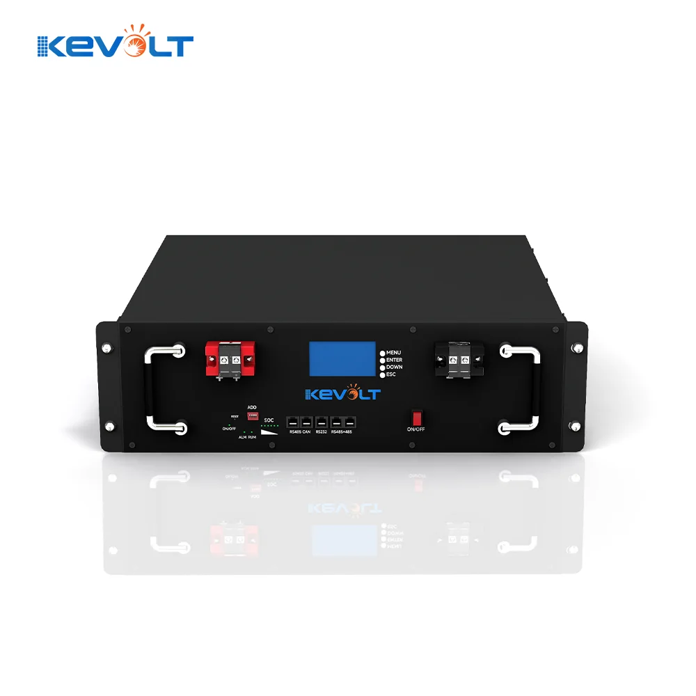 KEVOLT Deep Cycle Life 51.2V 100Ah  Lipo Battery Rack Lithium Battery Solar Set With Battery For Home