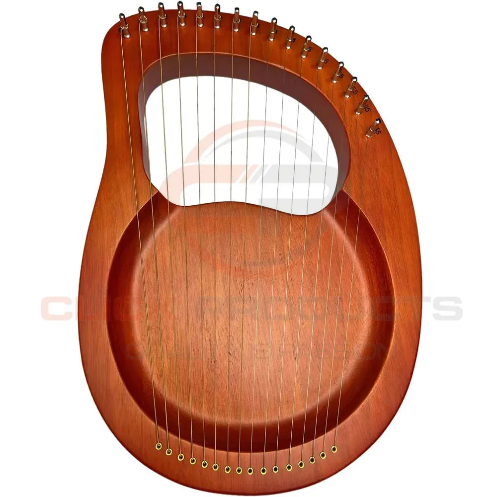 Musical instrument G tone Ancient Greece 15 strings Lyre Harp Canadian maple wood Lyre for musician