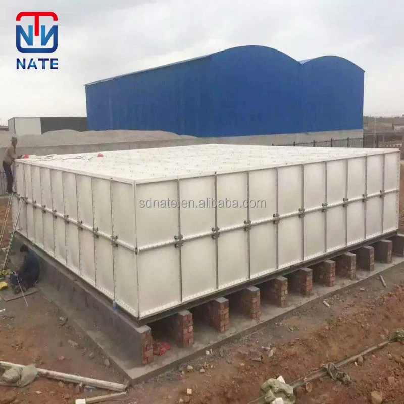 Experienced factory modular FRP 15000 liter water tank for agriculture