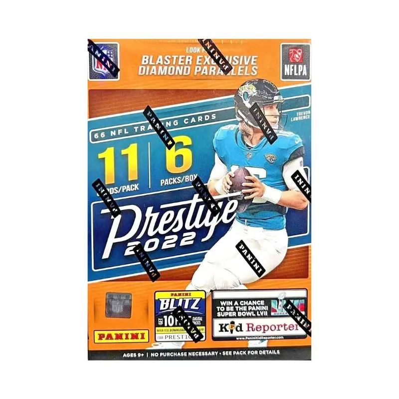 NFL Football Panini Prestige Blaster Box (2022; 66 cards/bx) Seek for Rookie and Exclusive Diamond Cards from Blaster