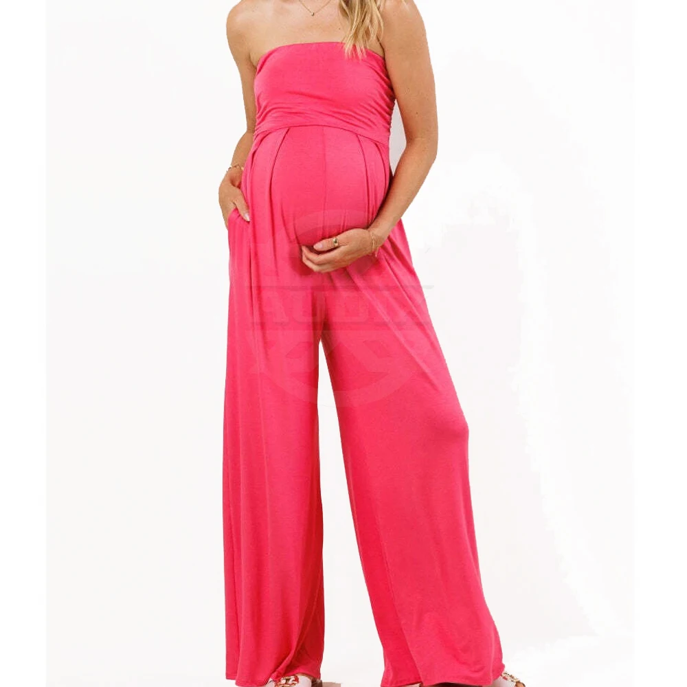 2023 Motherhood Women Super soft Terry Sleeveless Scoop neck Jumpsuit made with best quality Fabric