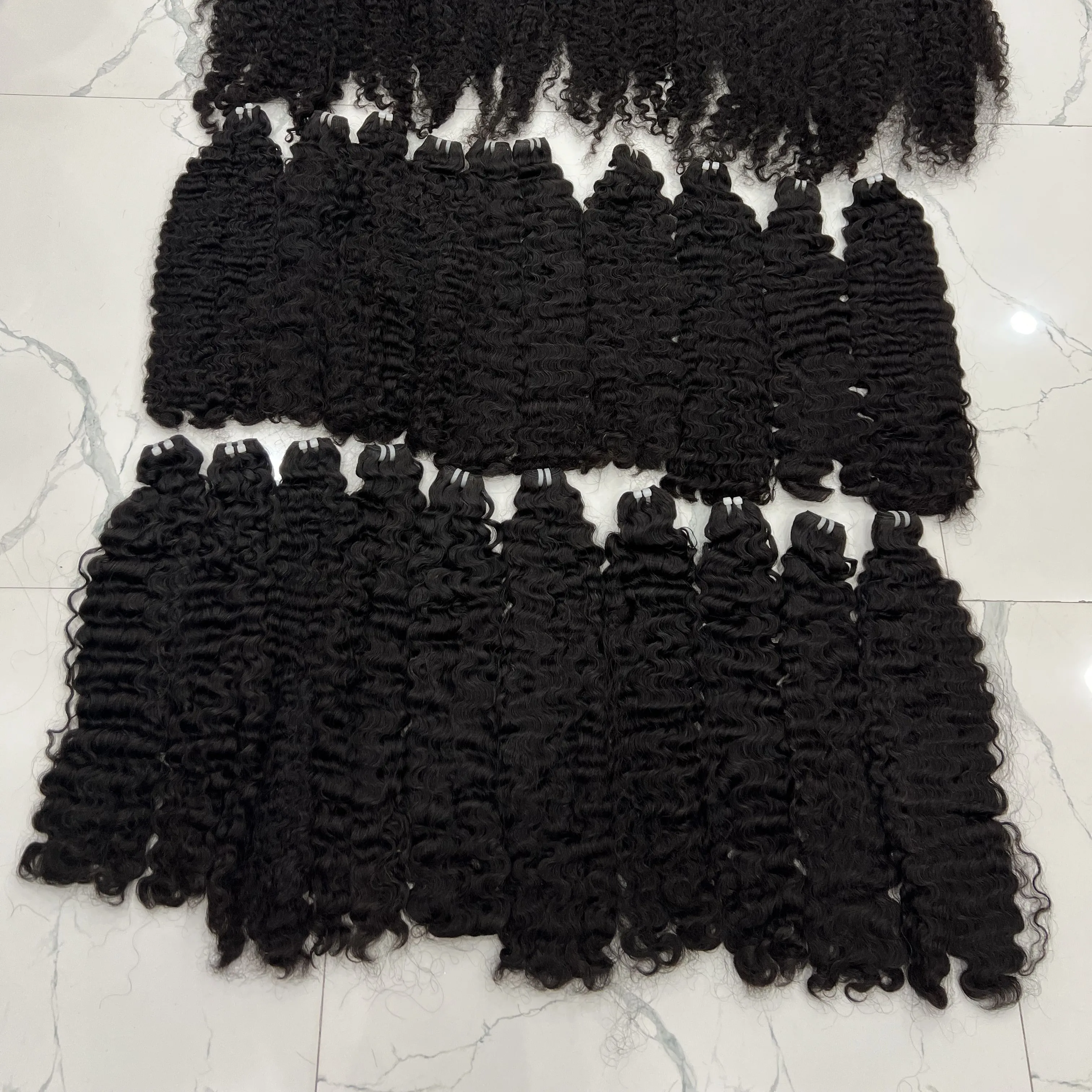 Natural Black Burmese Weave Hair All Cuticles Aligned Vietnamese Human Hair Extensions Wholesale