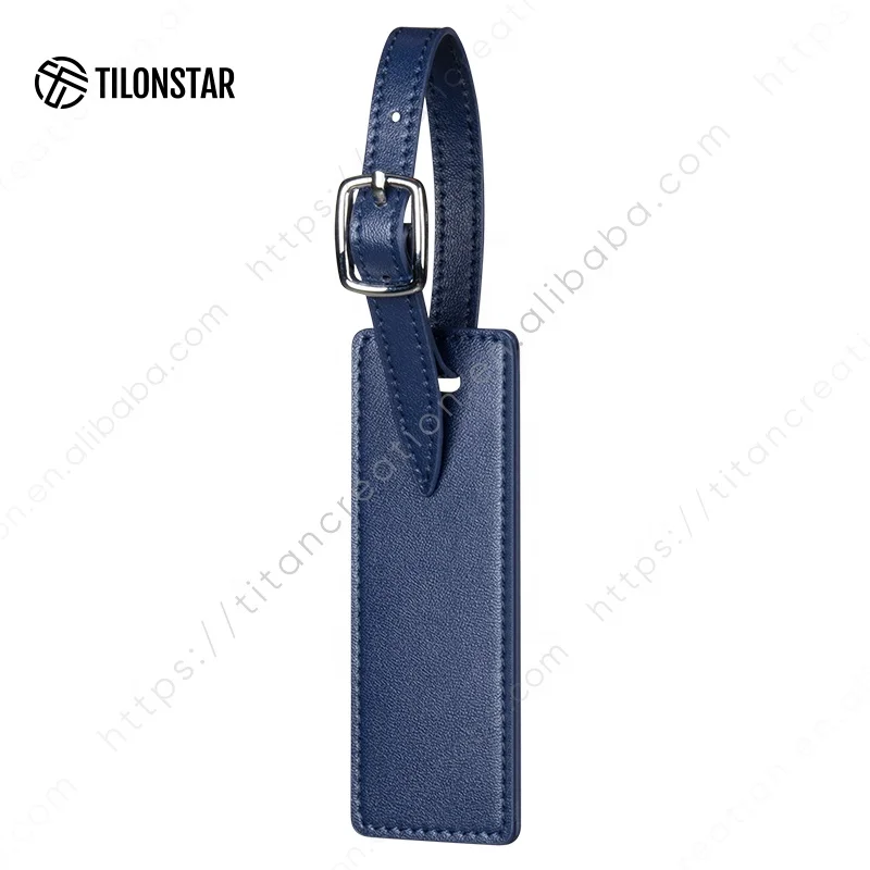 Hot Sell Travel Luggage Tag Suitcase Tag Customized Leather Luggage Tags