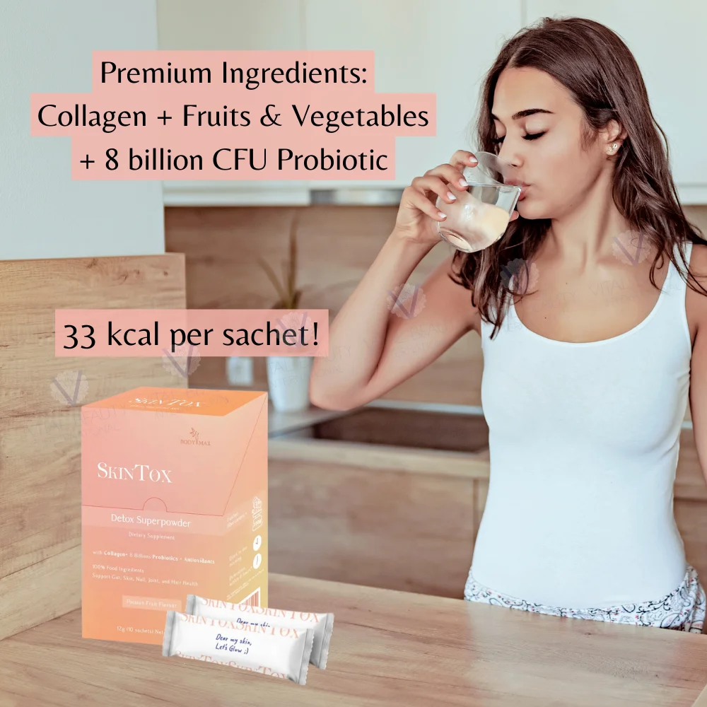 OEM Weight loss sachets  Herbal Supplement Collagen 8 Billions Probiotics For Women