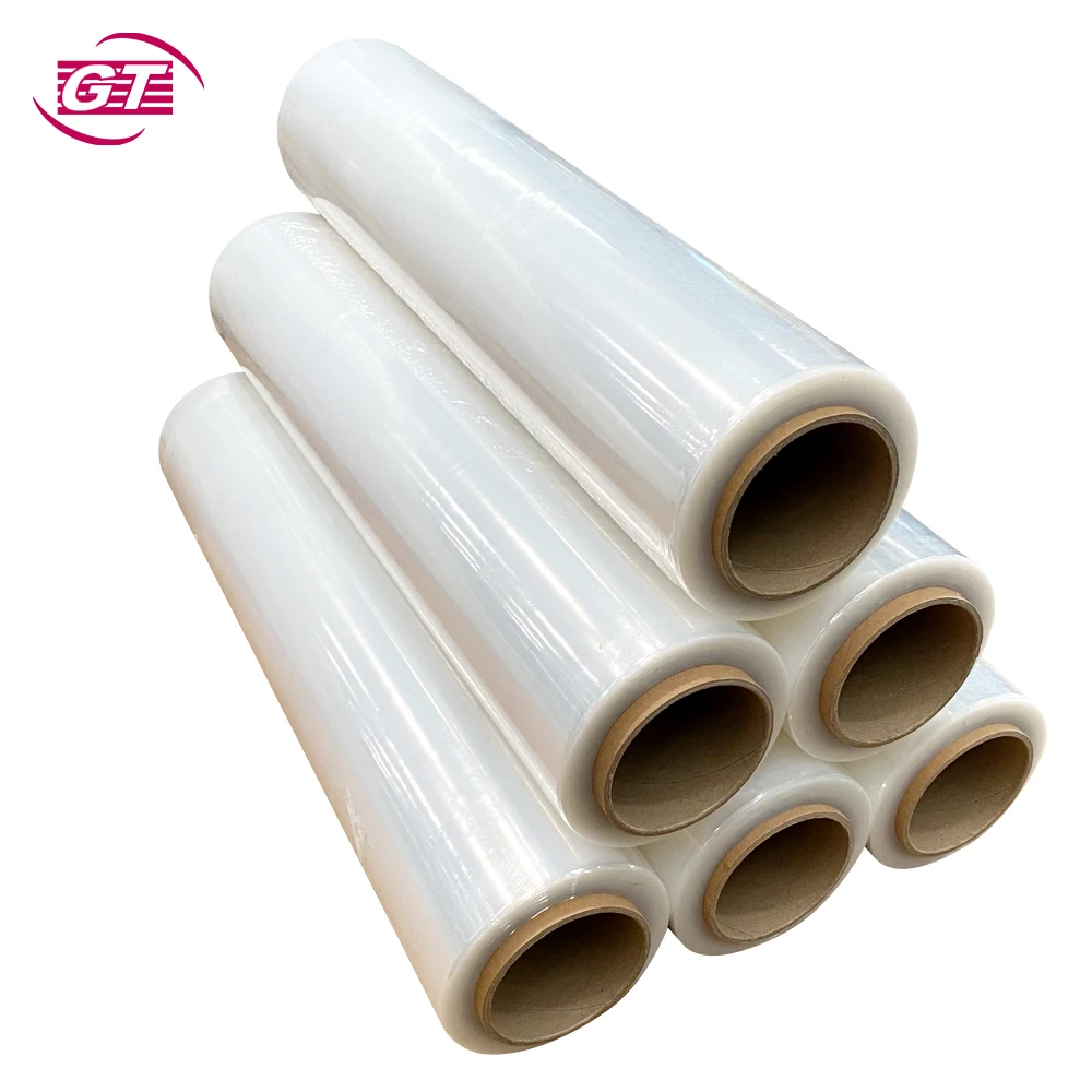Roll for Stretch Wrapping Film /rolo De Filme Pe Transparent Packaging Film Easy Packaging Soft Many Products Excellent GIATHAN