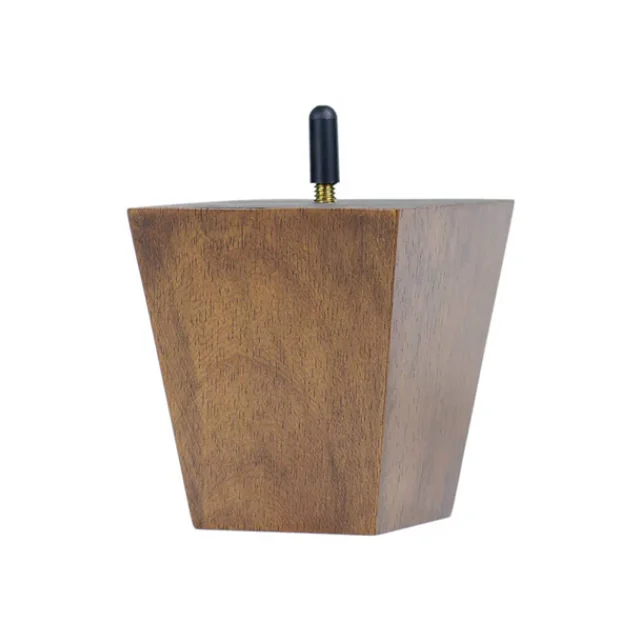Modern Square Tapered Hardwood Sofa Legs for Dining Living Room Hotel OEM Importer Service Vietnam Supplier Following Your Brand