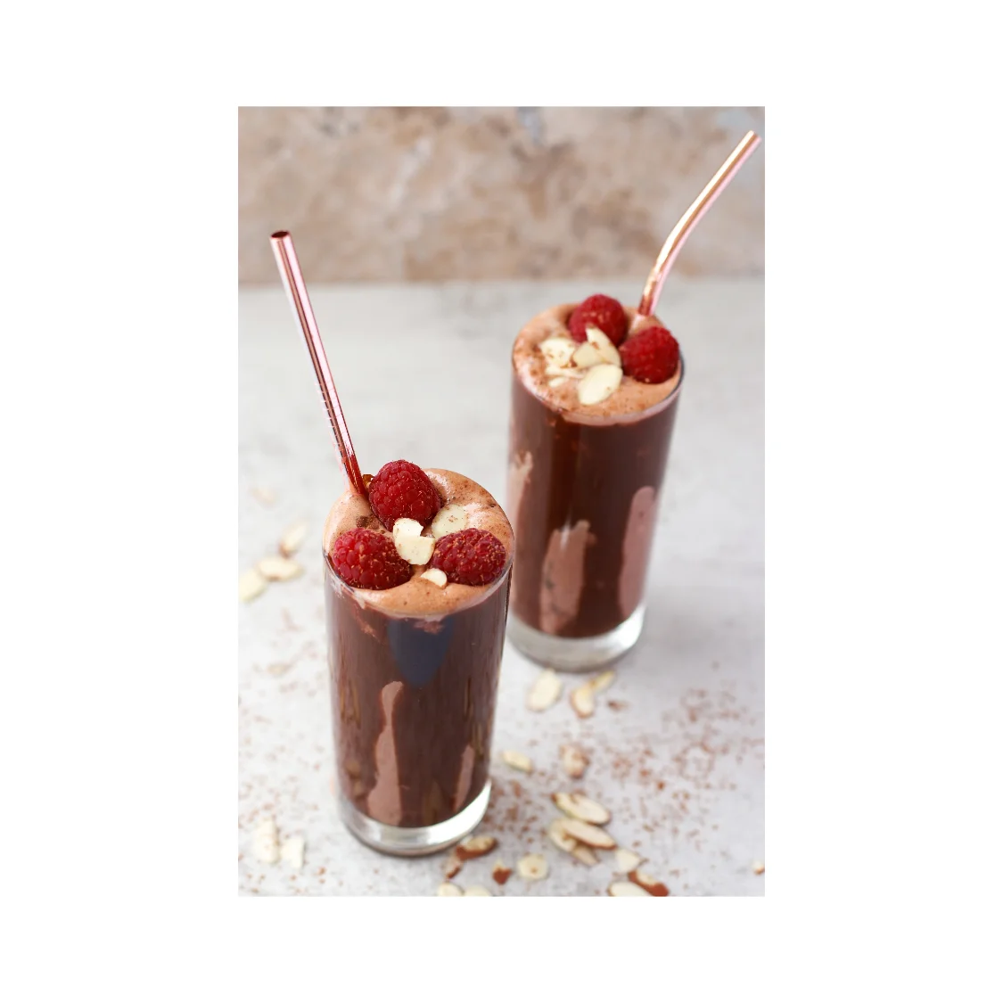 Фруктовый какао молочный чай