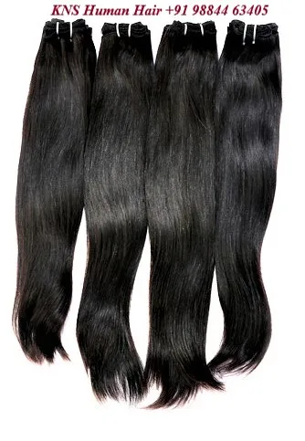 Silky straight weave hair