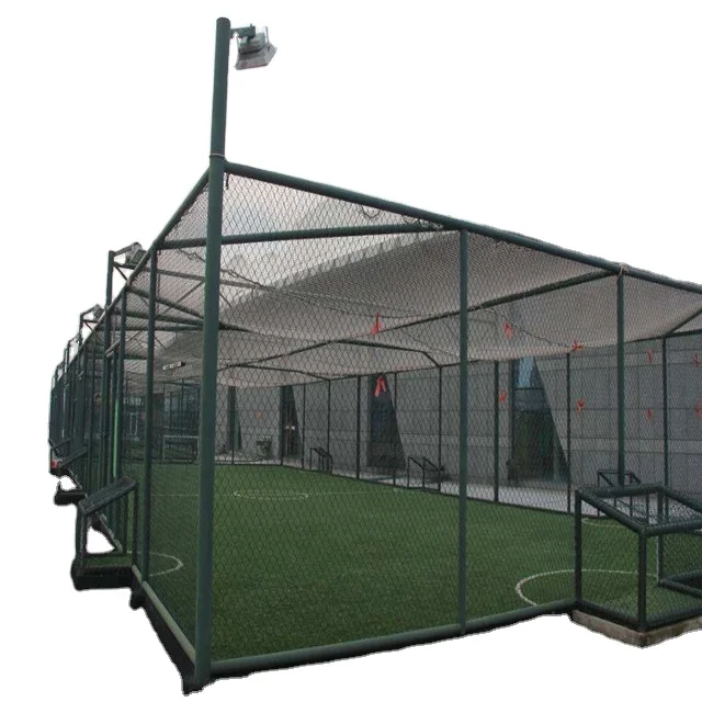 Football Stadium Field Wire Mesh Fencing Chain Link Court Fence Used