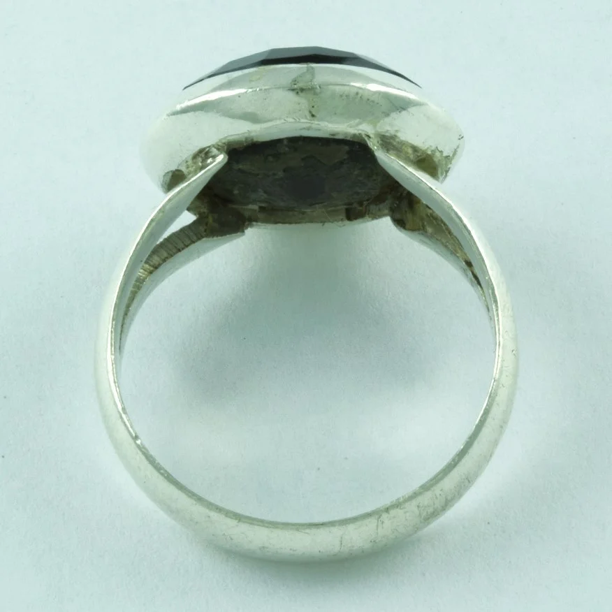 Popular Product Wholesale Silver Jewelry Black Onyx Ring Gemstone Silver Jewelry 925 Sterling Silver Ring