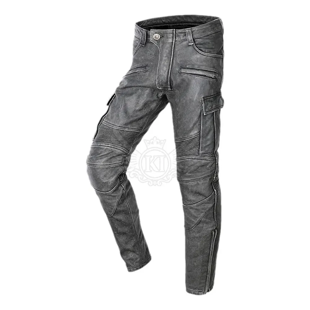 Factory Made Hot Sales Motorbike Leather Pants In Wholesale Made In Best Quality Motorbike Leather Pants