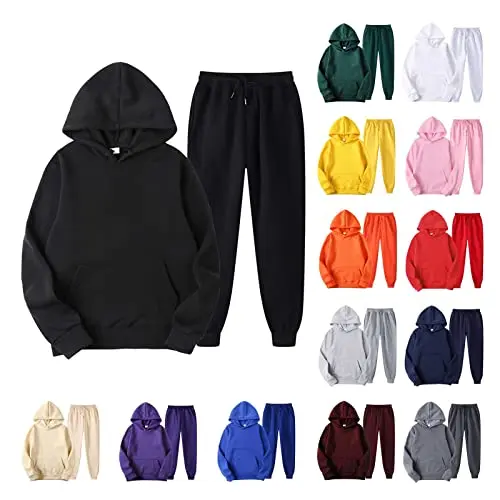Men jogging style cotton polyester embroidery customized tracksuits cheap men pullover hoodies winter tracksuit