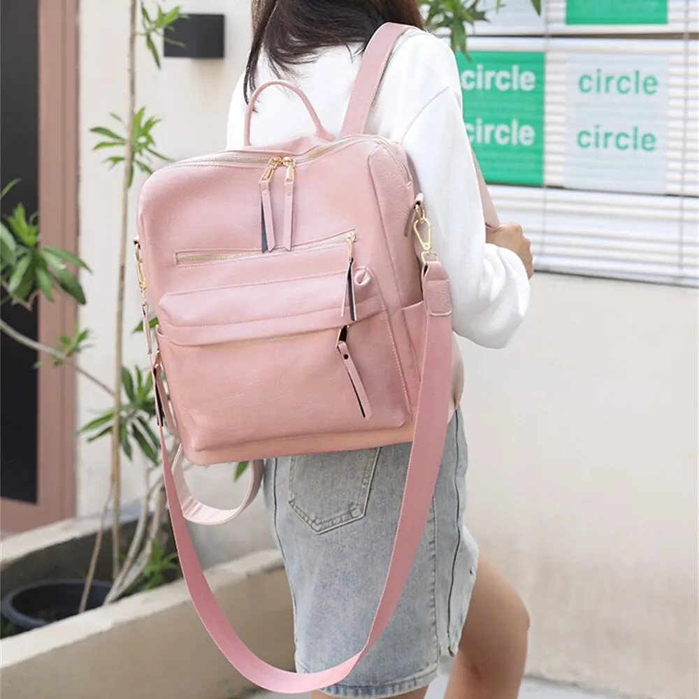 2023 New pink Female Fashion Mini other Backpack female School HandBag nylon wholesale backpack china women waterproof