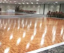 Cheap Indoor Vinyl Floor Tiles Portable Wooden Dance Floor Interlocking Wedding Dance Floor