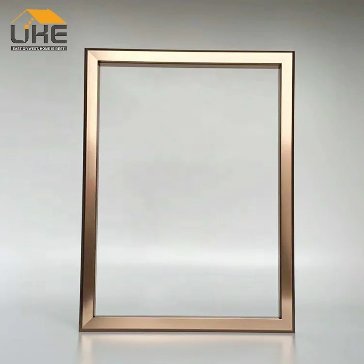 Aluminum Frame Profiles Glass Door For Kitchen Cabinet Wardrobe 20mm Narrow Design Customized Door Profile