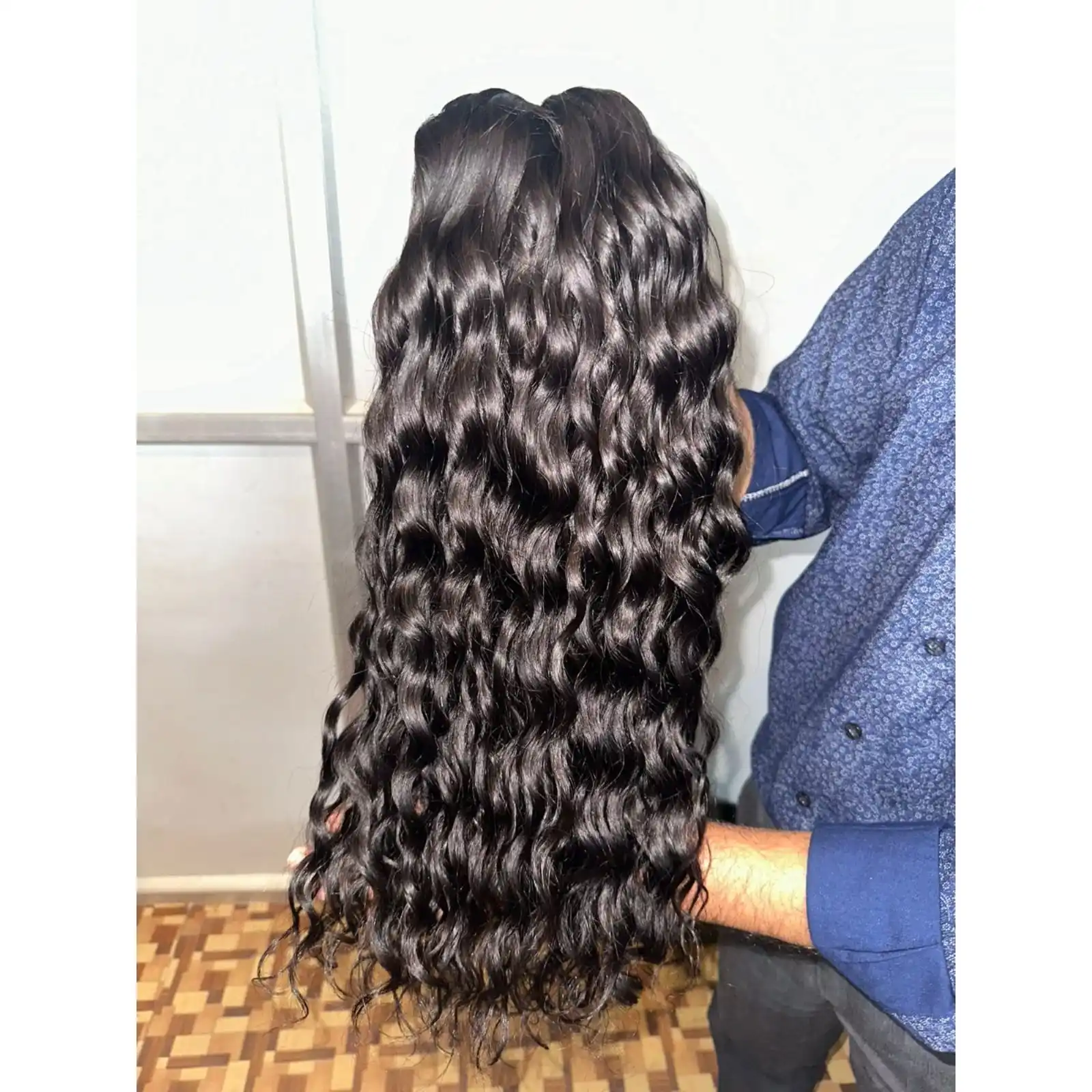 INDIAN NATURAL CURLY SOUTH TEMPLE HAIR EXTENSIONS CAN BE BLEECH UP TO 613 BLONDE