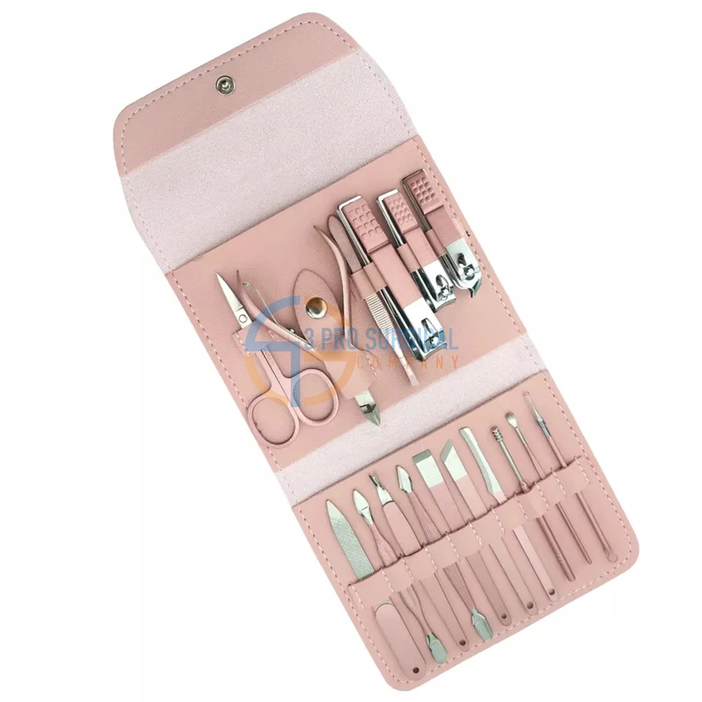 3Pro Best Quality Manicure and Pedicure Instrument & Tool Kit, Excellent Price Range Set with Very Best Quality