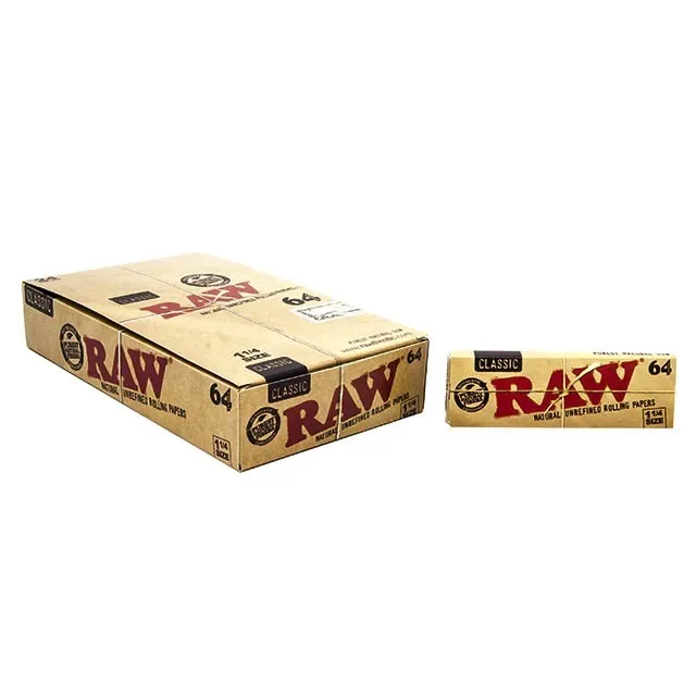 Custom Rolling Papers Smoking Paper Roll Natural  Unbleached Hemp Rolling Paper,  Direct Factory Made